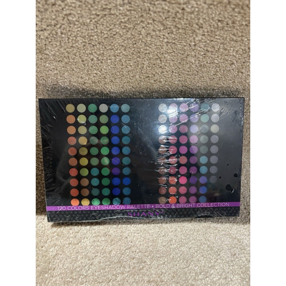 SHANY 120 Colors Eye shadow Palette,‎ Bold and Bright Collection, Vivid